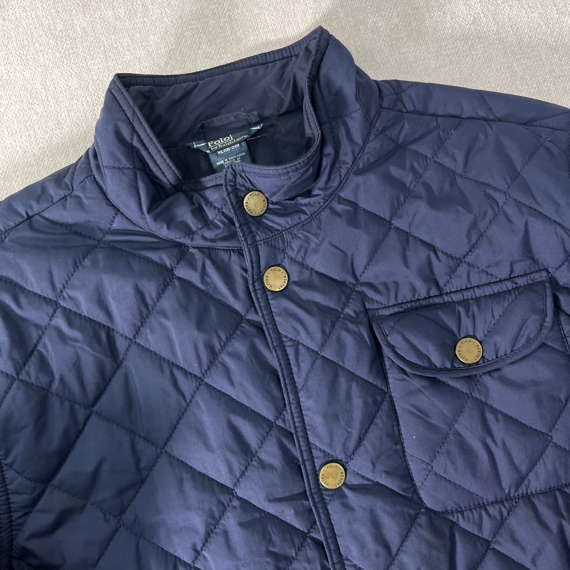 100 폴로 랄프로렌 포니로고 퀄팅 자켓 상품이미지2