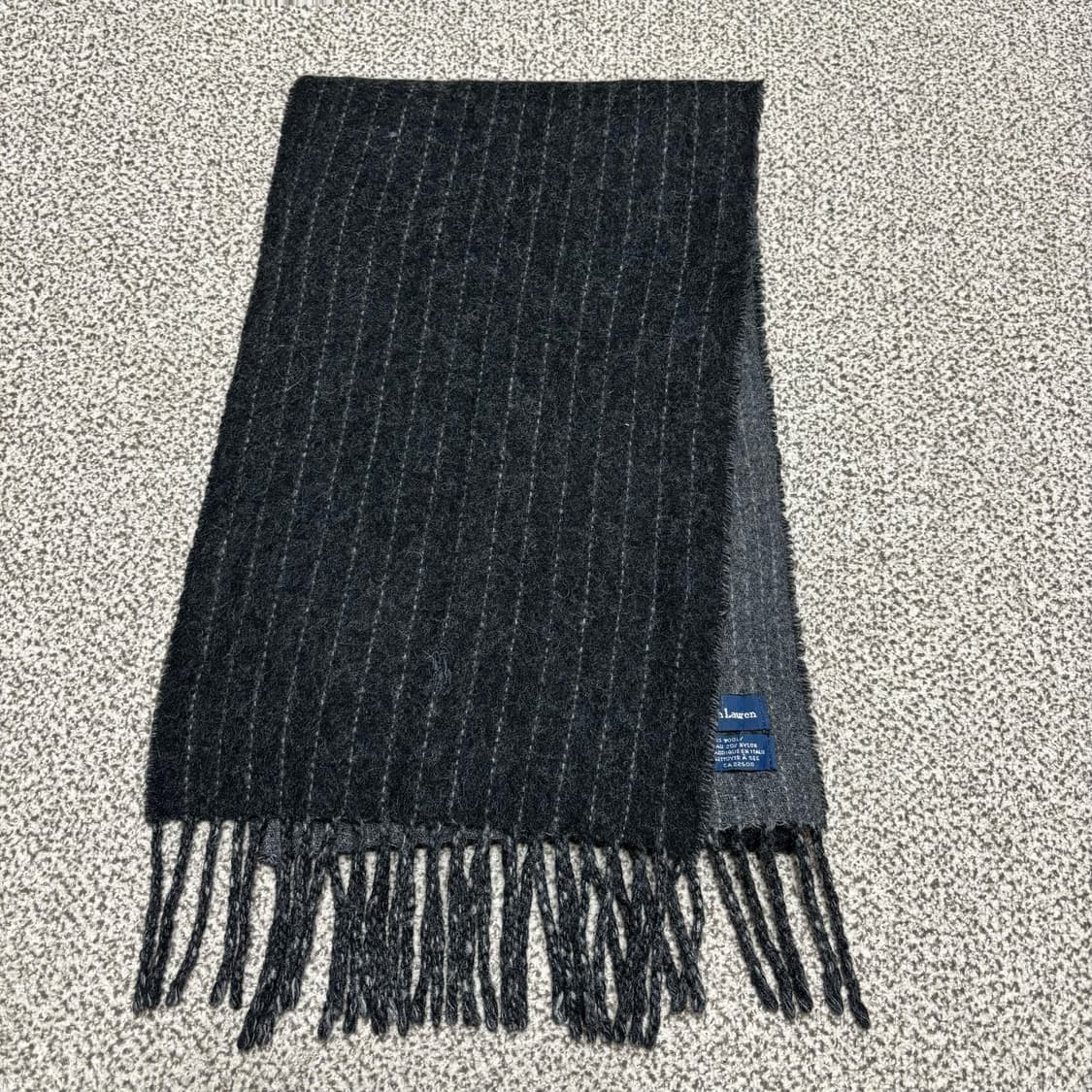 [택포,램스울80] 폴로 랄프로렌 이태리 투웨이 머플러 목도리 [A+] 상품이미지1