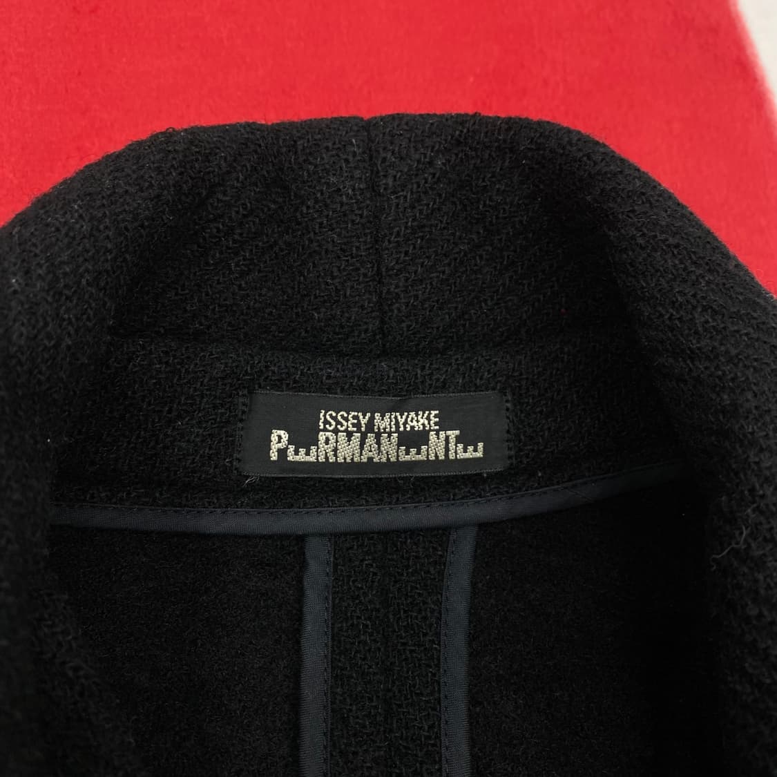 이세이미야케 오버 핏코트 실측 여성 77-88 남성L  상품이미지5