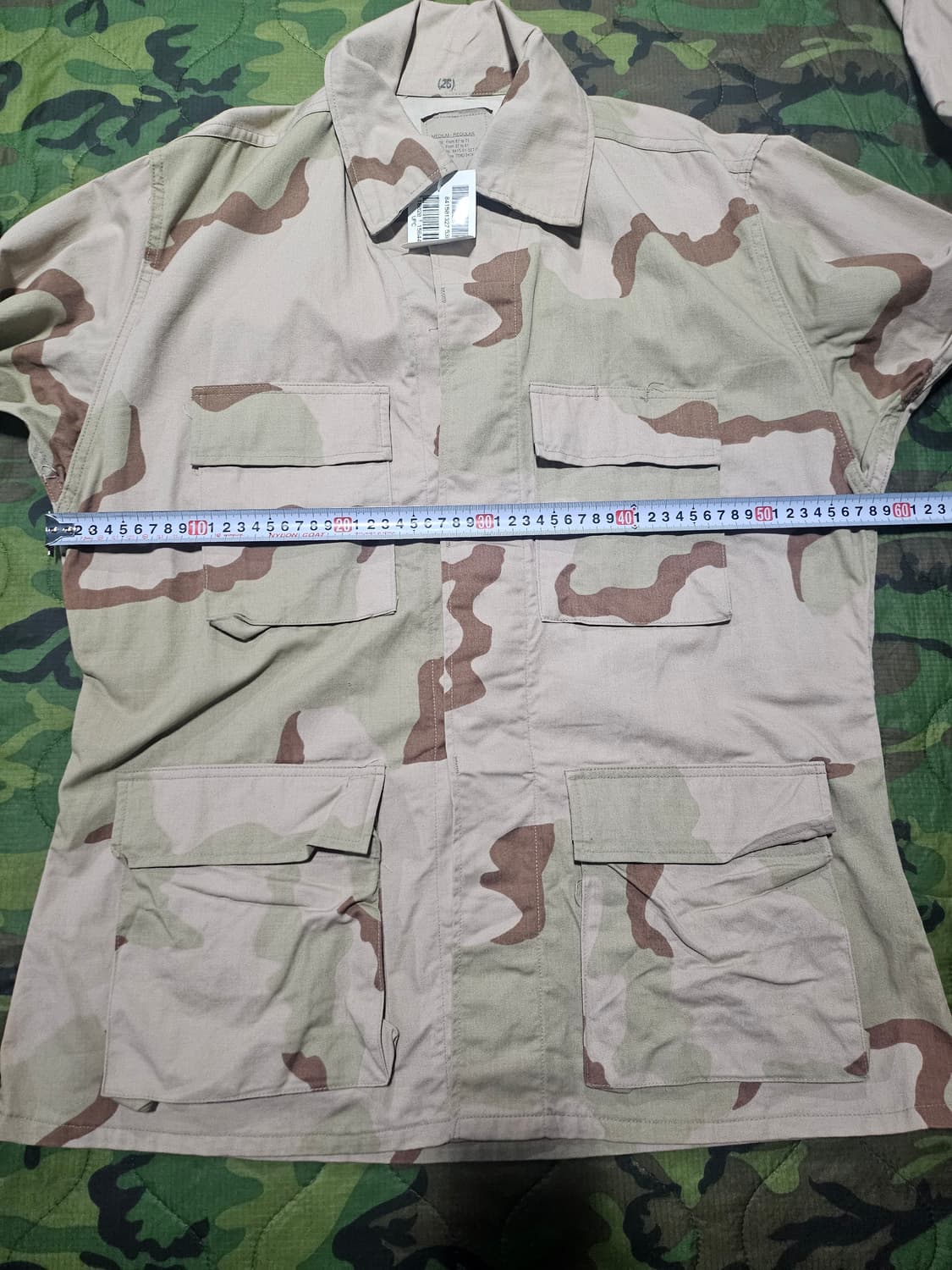 미군오리지날 사막삼색 bdu 신품MR 상품이미지5