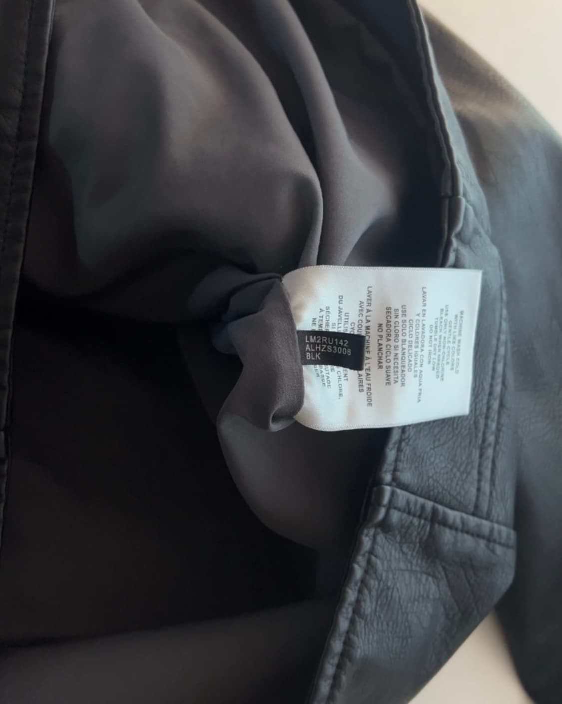 리바이스 인조 가죽 트러커 자켓 XL 상품이미지5