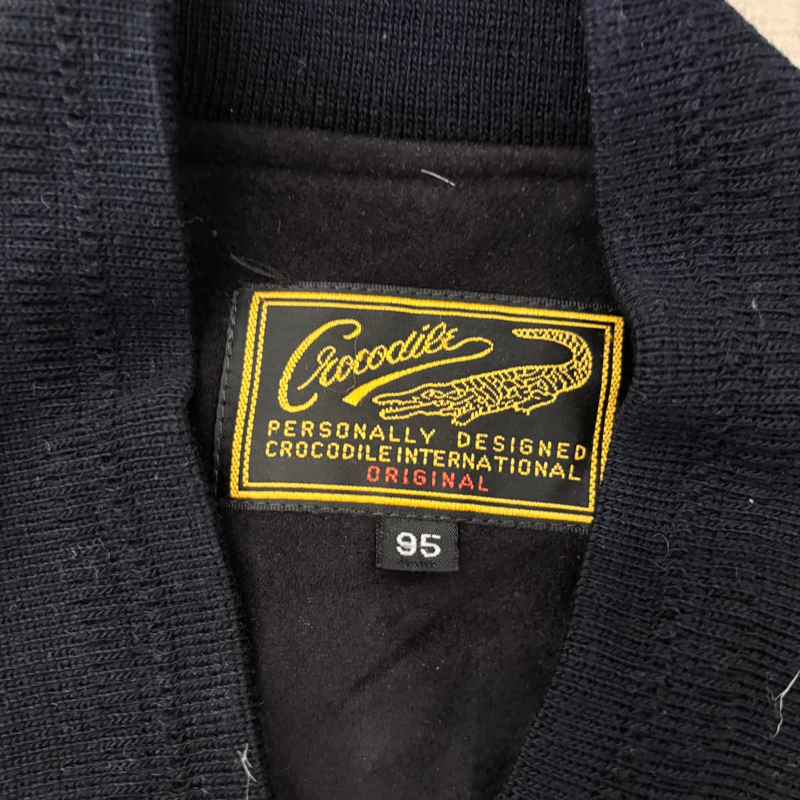 크로커다일 블랙 스웨이드 자켓 상품이미지3