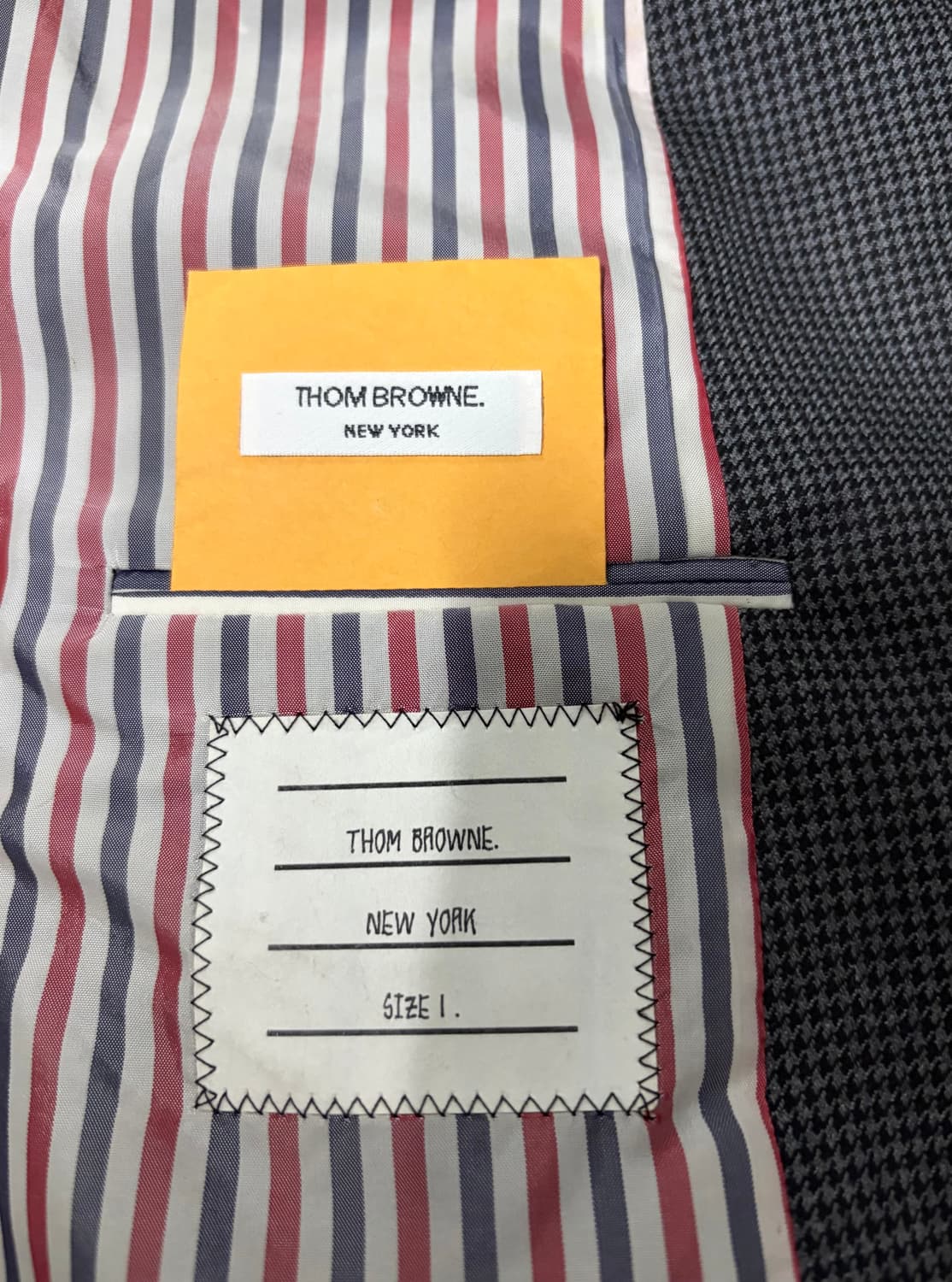 톰브라운 하운드투스 다크그레이 수트 1사이즈 상품이미지6