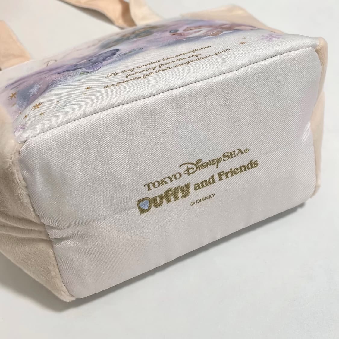 디즈니 더피프렌즈 벨벳 가방 상품이미지4