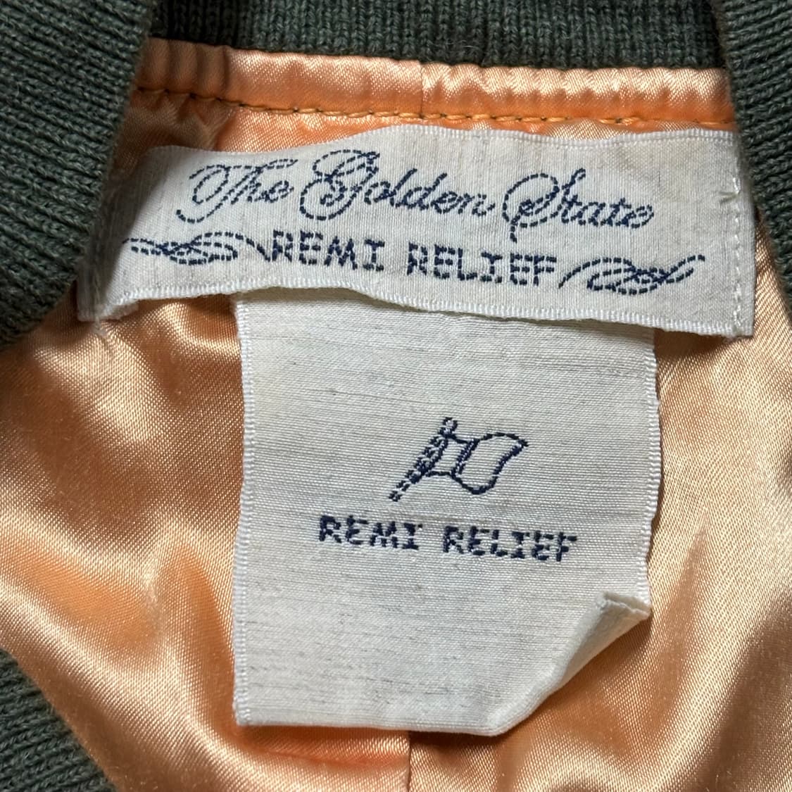 Remi Relief 레미릴리프 봄버 수베니어 자켓 ma-1 상품이미지8