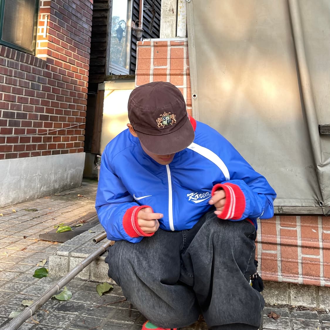 제이드 팰리스 골프클럽 브라운 캡 상품이미지2