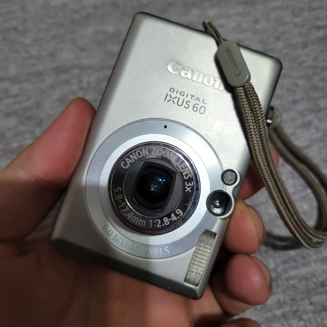 캐논 익서스 60 실버색상 고장난 디카 상품이미지8