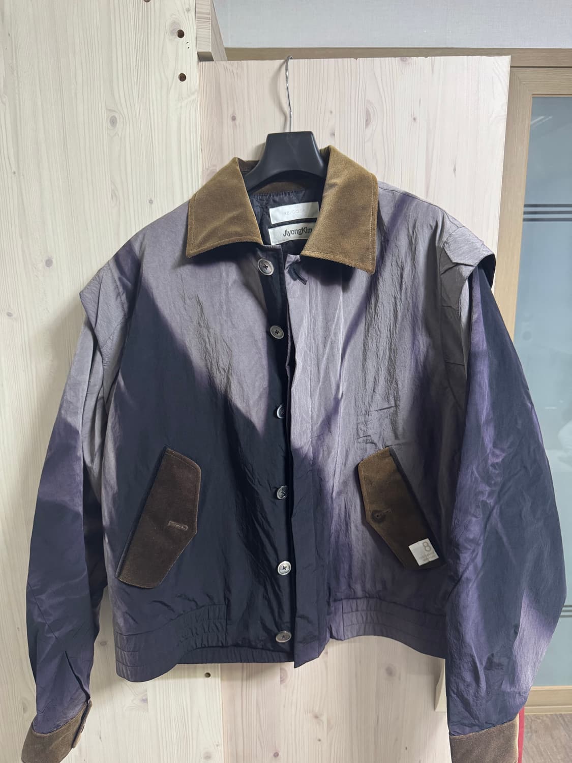 [RE;CODE X JIYONGKIM] OVERSIZED BOMBER M 상품이미지1