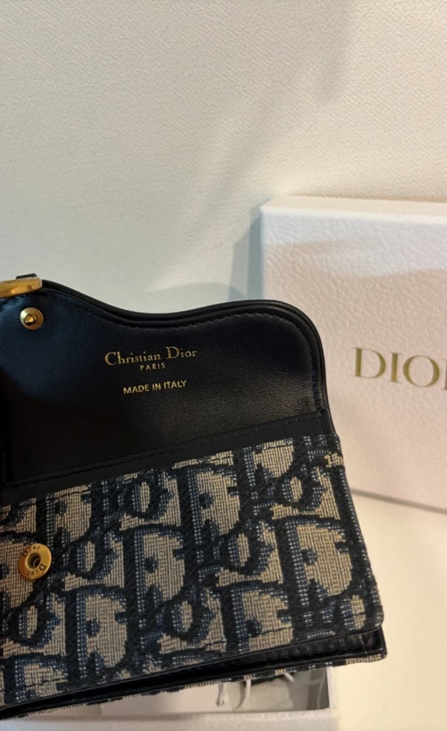 새상품급 디올 오블리크 카드지갑 상품이미지3