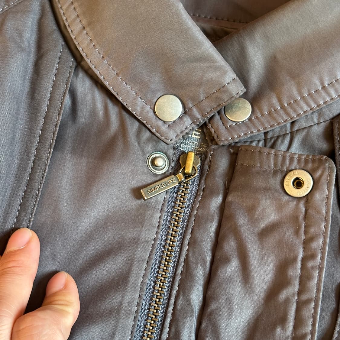 80-90’s Simple life blouson jacket 상품이미지5