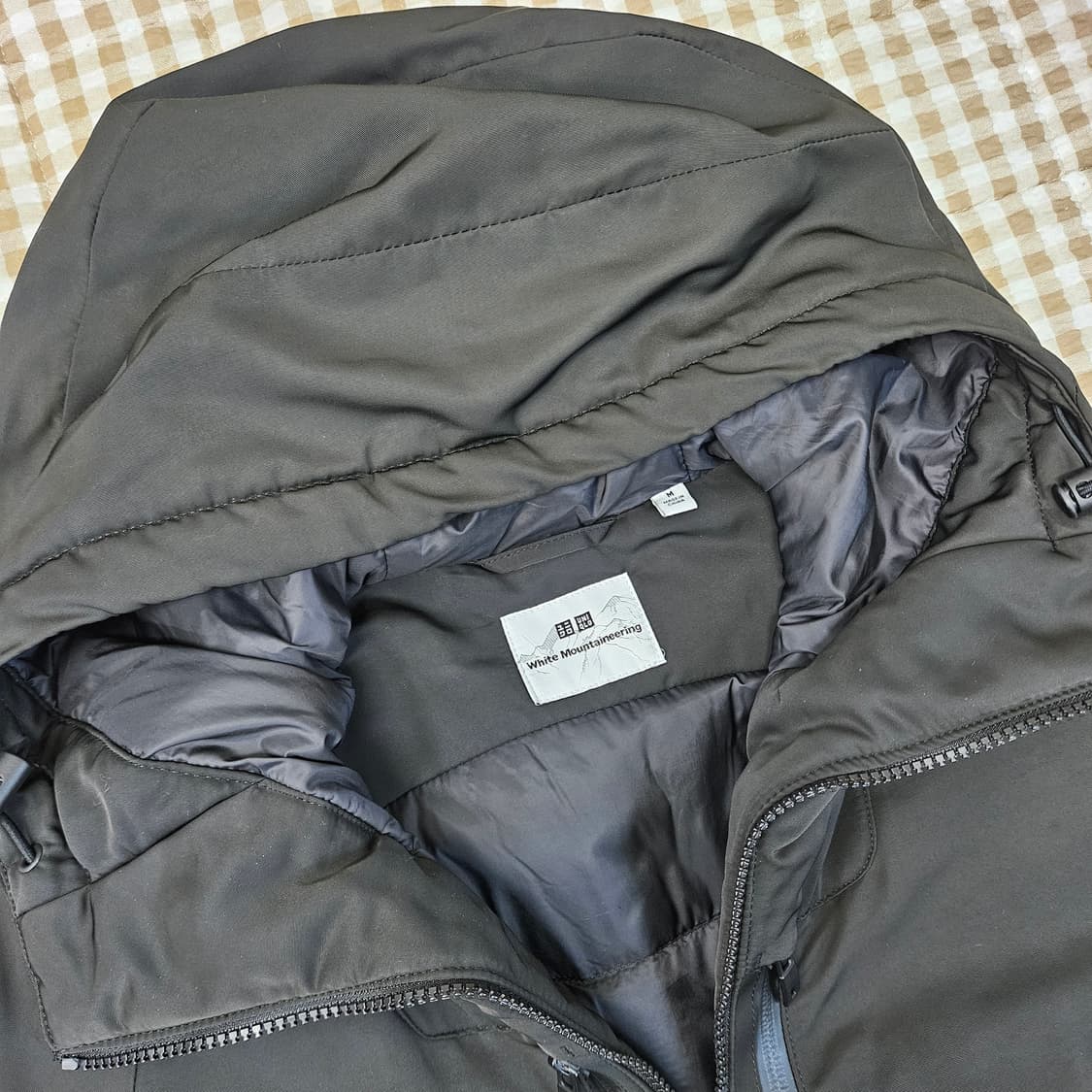 유니클로 오리털 오버핏 패딩 남자100~105 상품이미지3