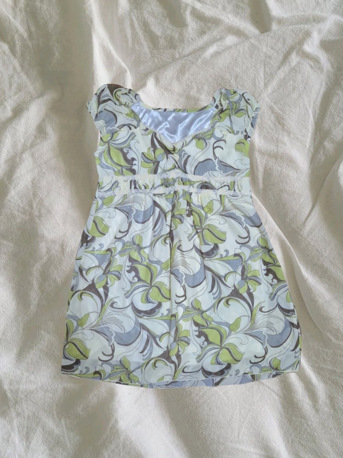 일본 빈티지 패턴 미니 원피스 오리엔탈 파우닝 133 샵오공이 레이어룸 상품이미지1