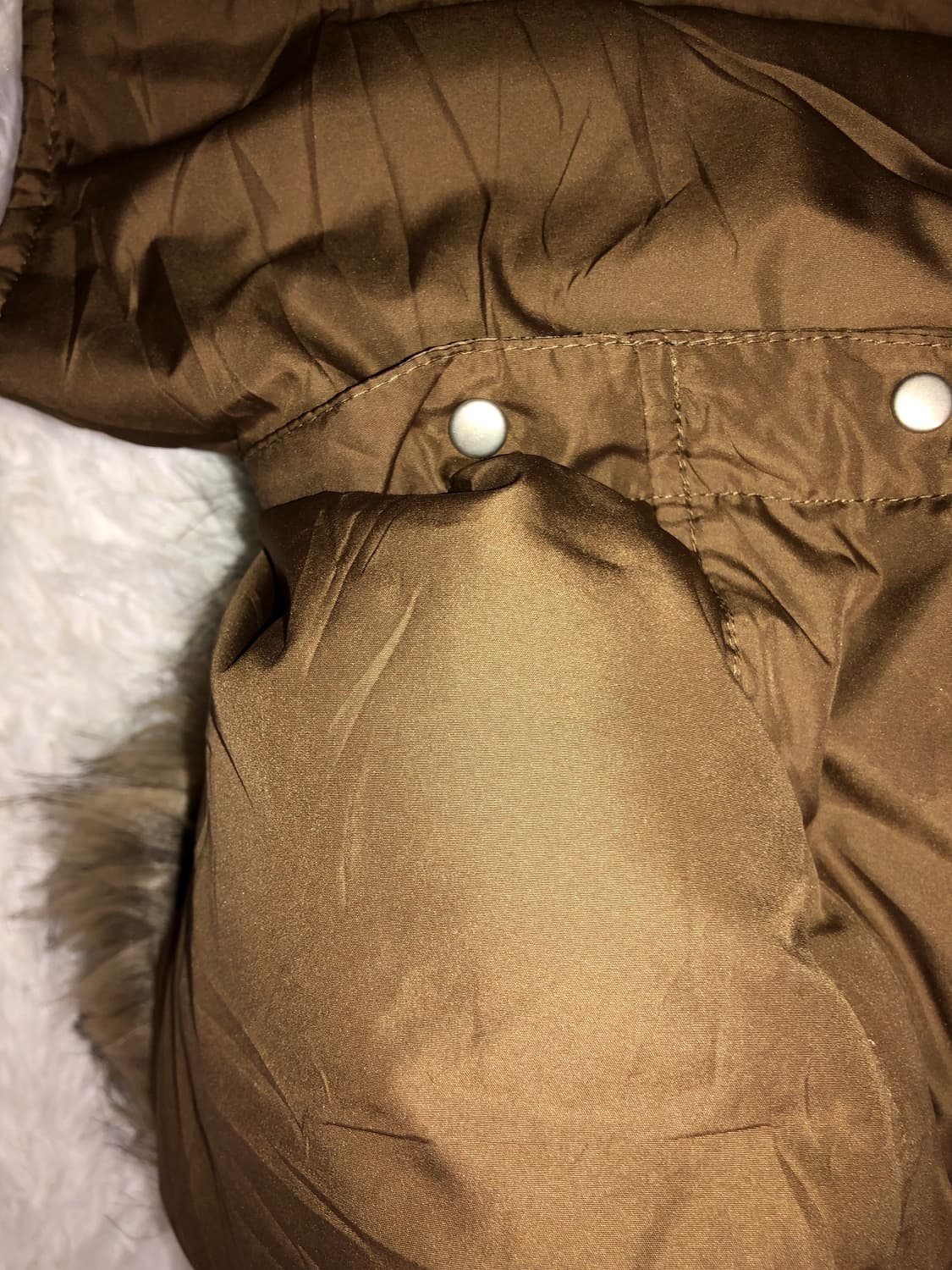 brown horse vest padding 상품이미지3