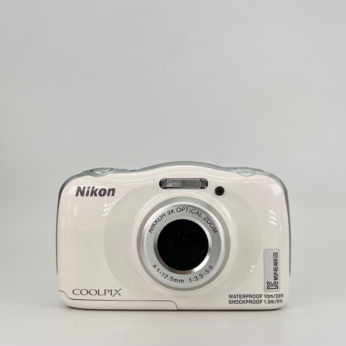 니콘 쿨픽스 Nikon Coolpix S33 화이트 상품이미지1
