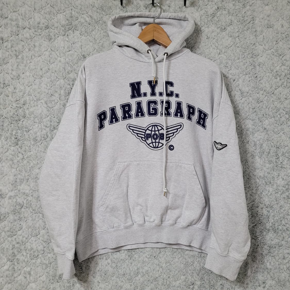 E808 [F] 패러그래프 NYC 후드 티셔츠 상품이미지1