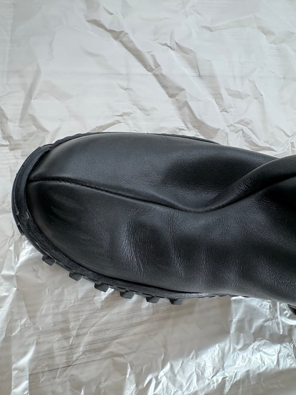 당일발송) 네거티브쓰리 Folded long boots black 240 상품이미지10