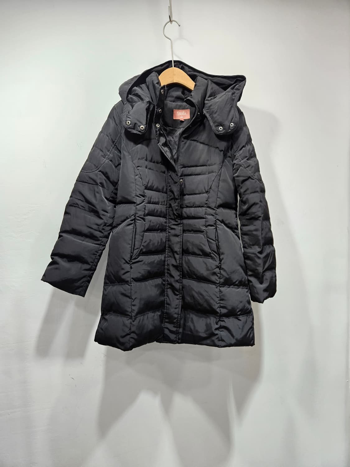 쏠리(ssolie) 여성 후드 구스 패딩 77 상품이미지1