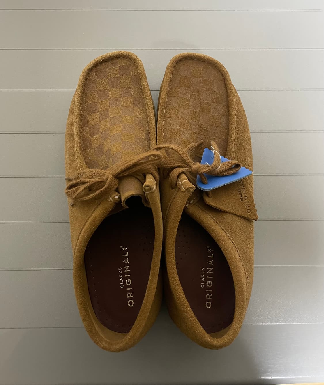 [새상품] 플래그스터프 x 클락스 왈라비 체커보드 265(US9) 상품이미지3