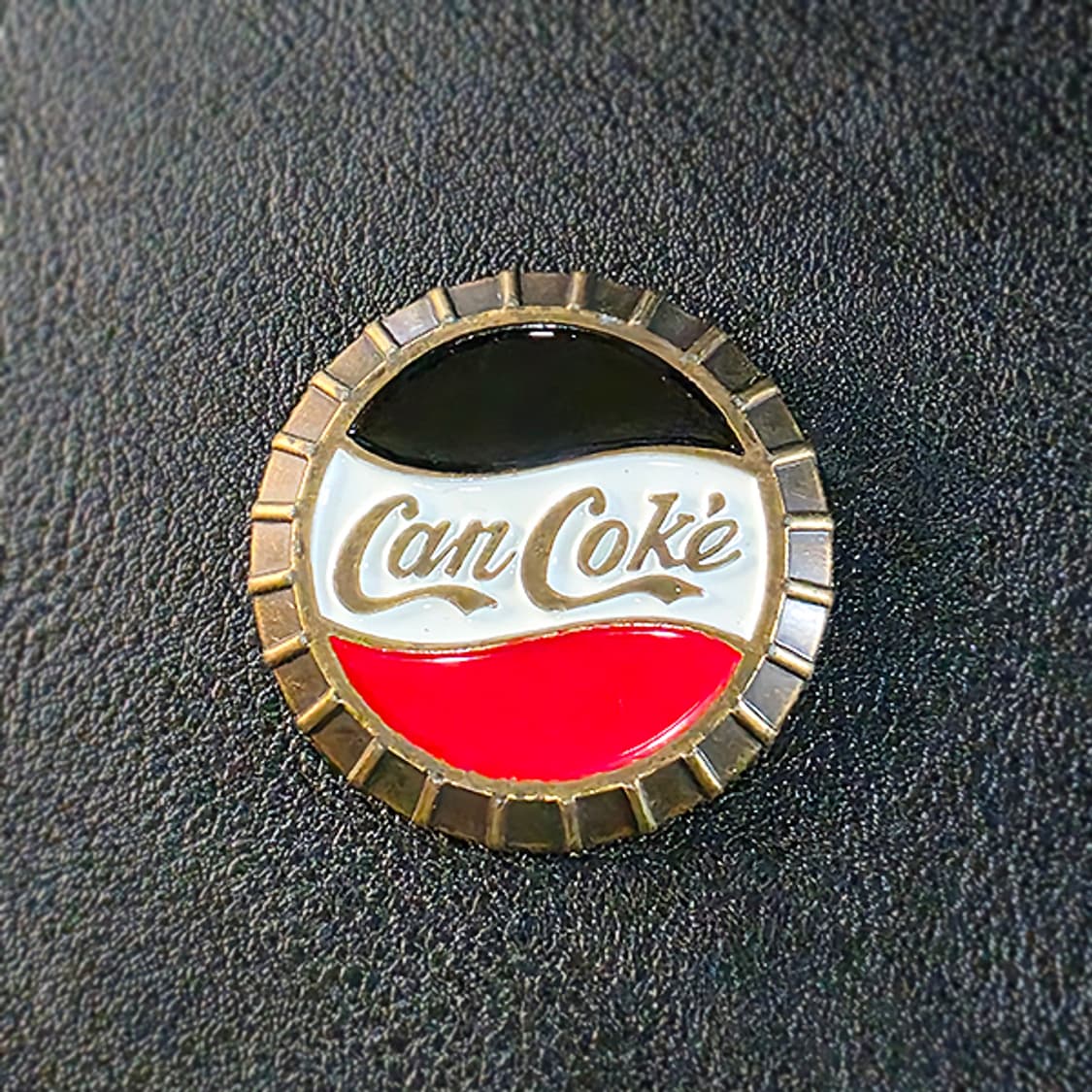 Can Coke 브로치 남자 여자 엔틱 빈티지 명품 병뚜껑 콜라 상품이미지1