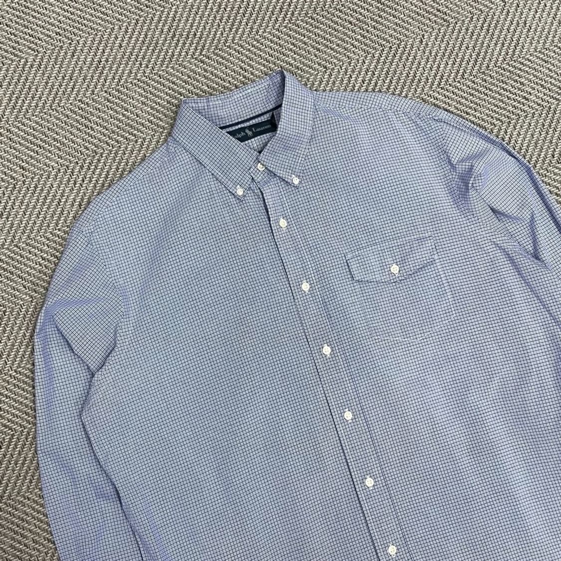 폴로 랄프로렌 원포켓 체크 셔츠 v0776 상품이미지3