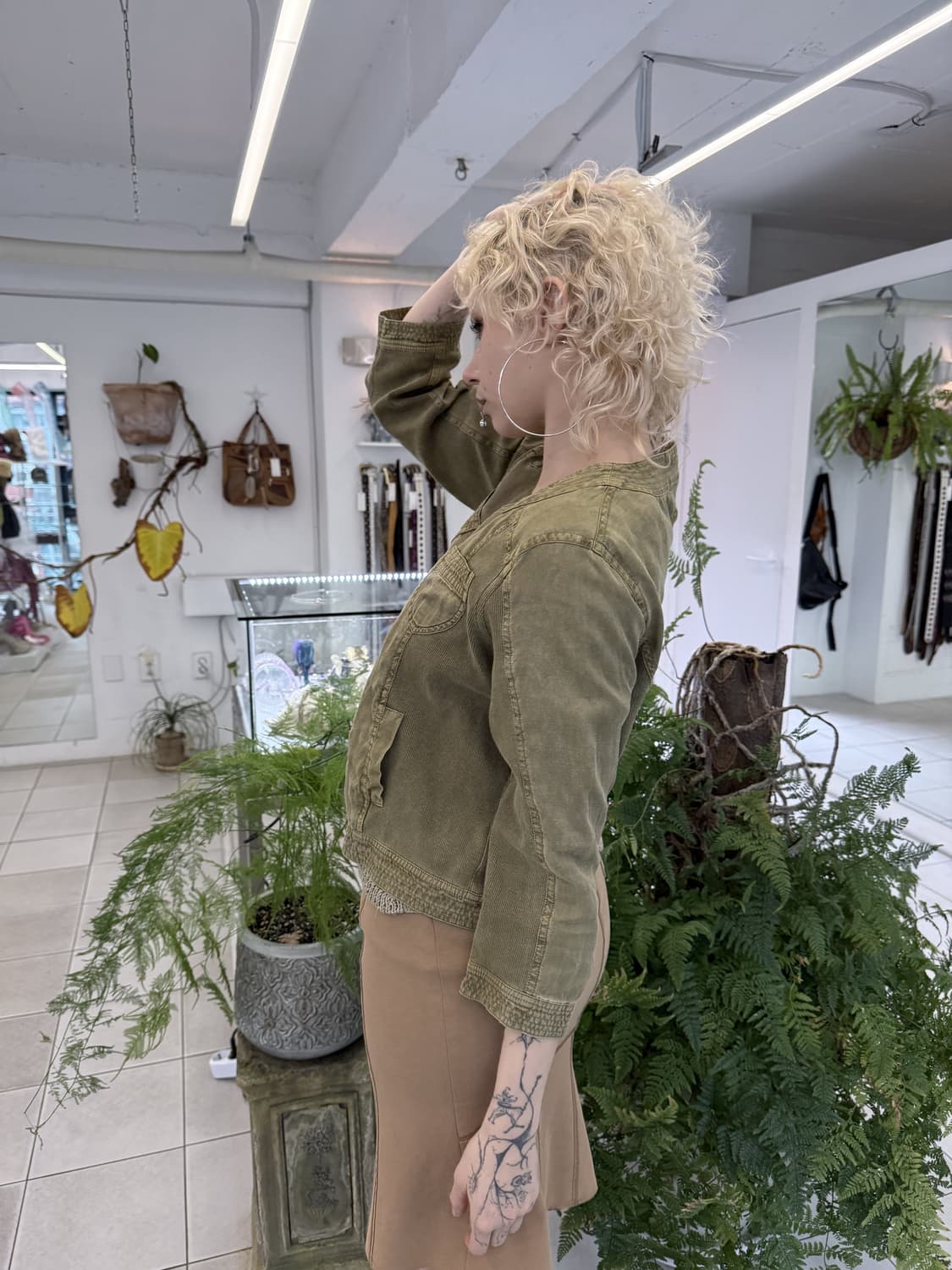 linen cargo jacket 상품이미지2