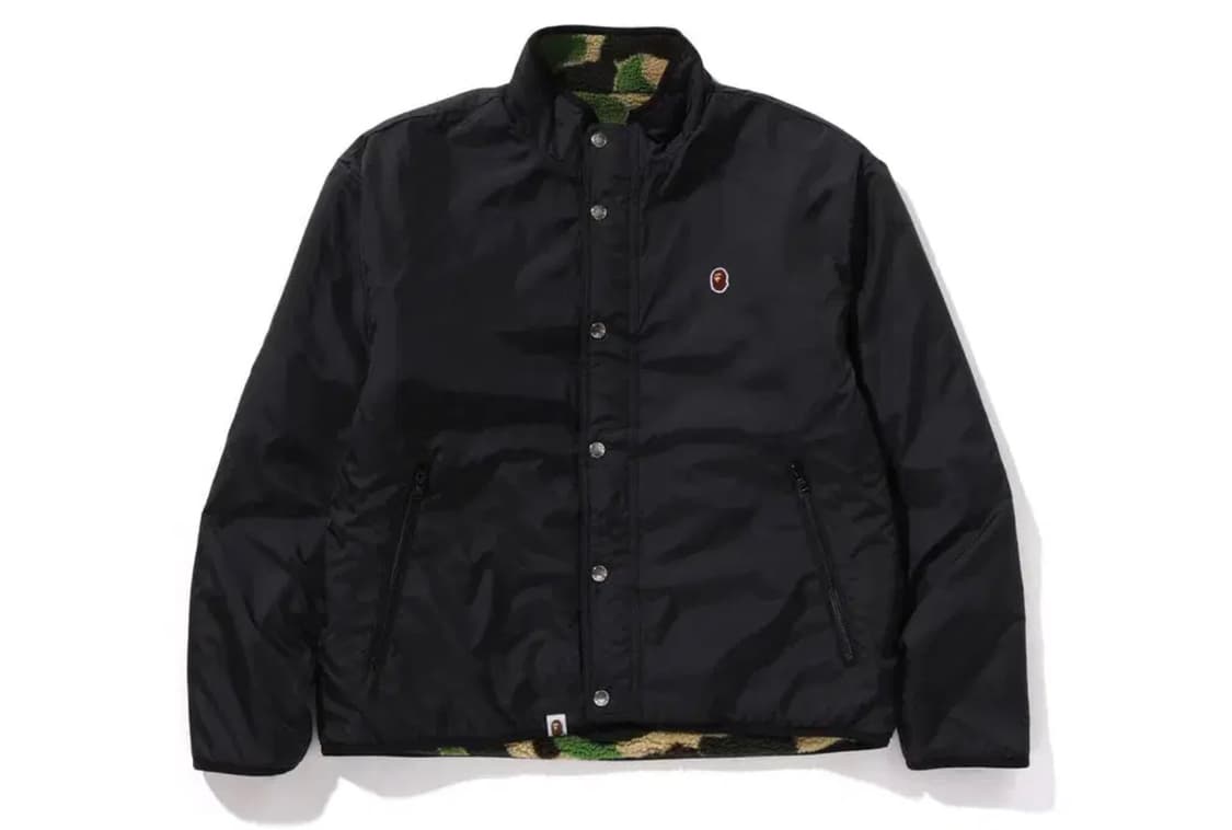 베이프 ABC 카모 보아 립스탑 리버서블 자켓 상품이미지4