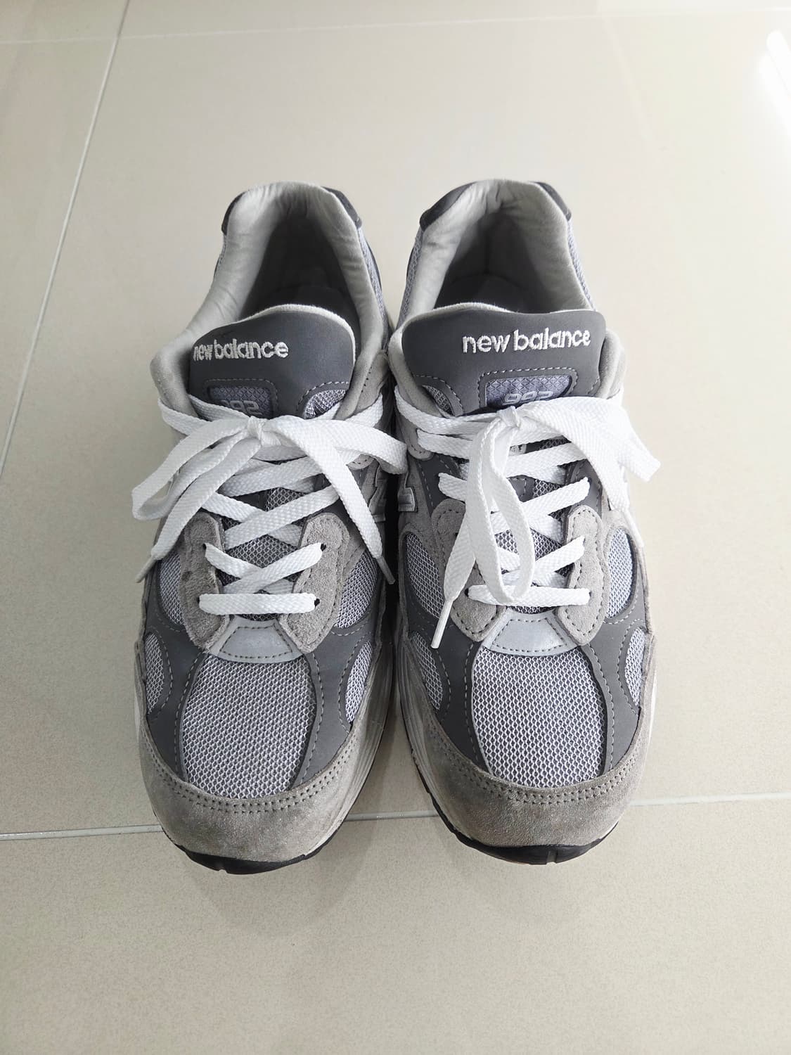 뉴발란스 992 D 스탠다드 그레이 265 상품이미지2