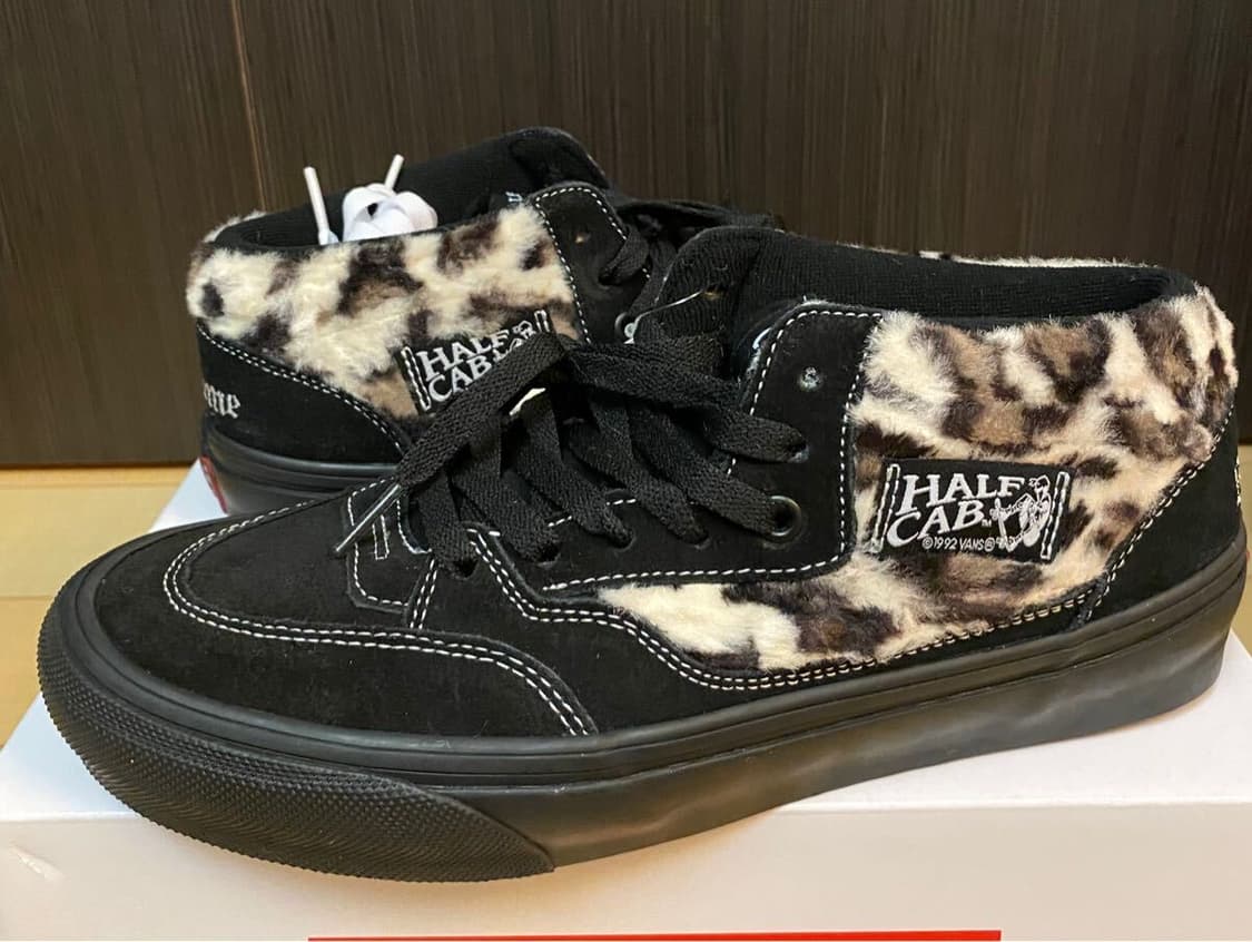 Supreme × Vans Leopard Half Cab 상품이미지1