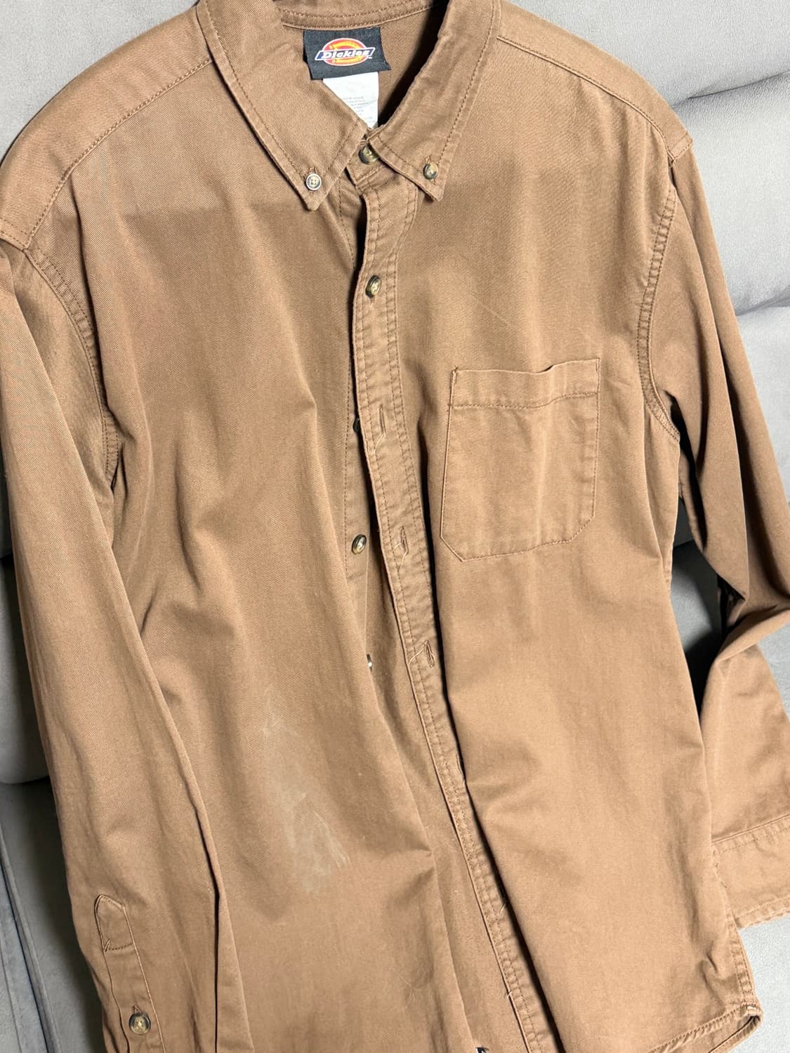 디키즈 셔츠 brown 상품이미지1