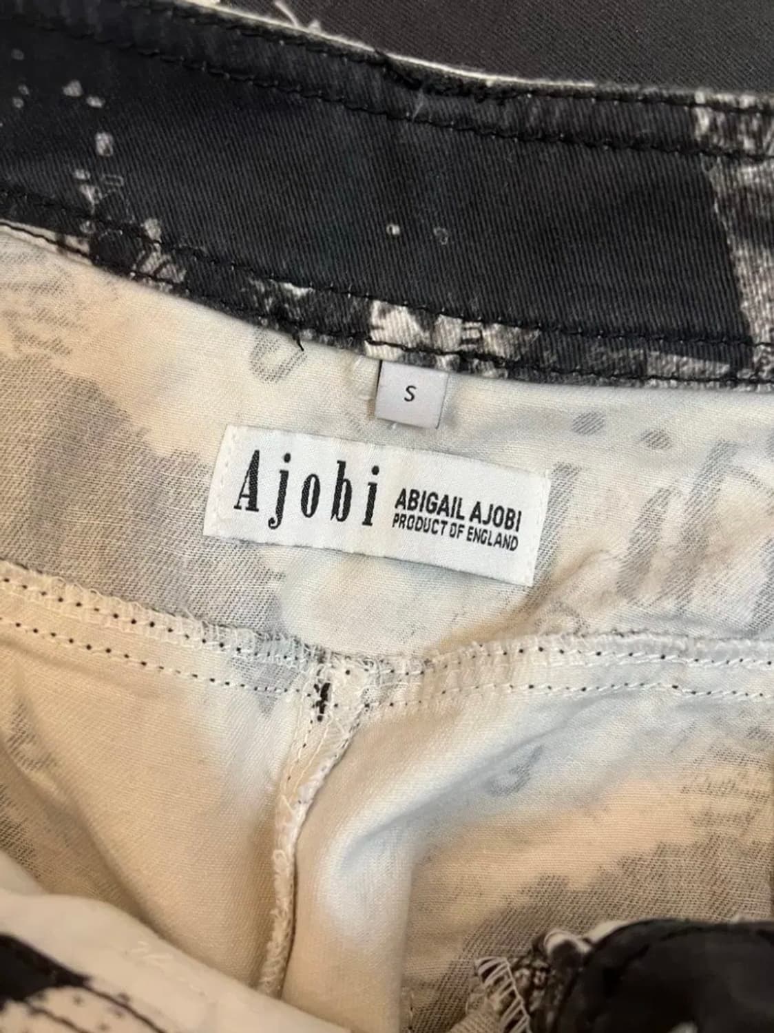 Abigail Ajobi 프린팅 팬츠 28-29 상품이미지5