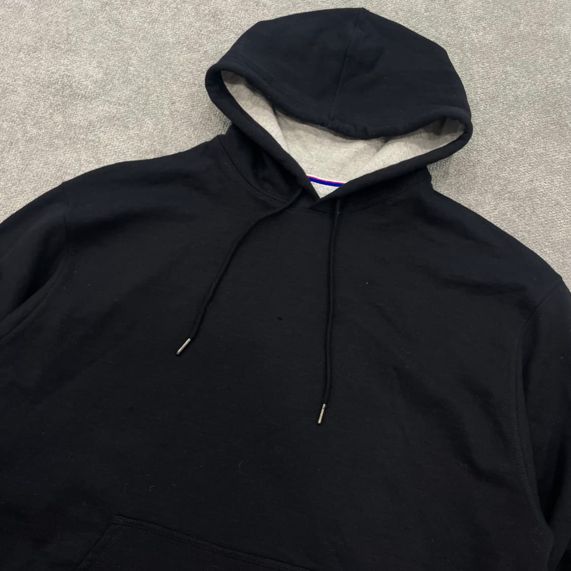 XL 챔피온 블랙 후드티 상품이미지2