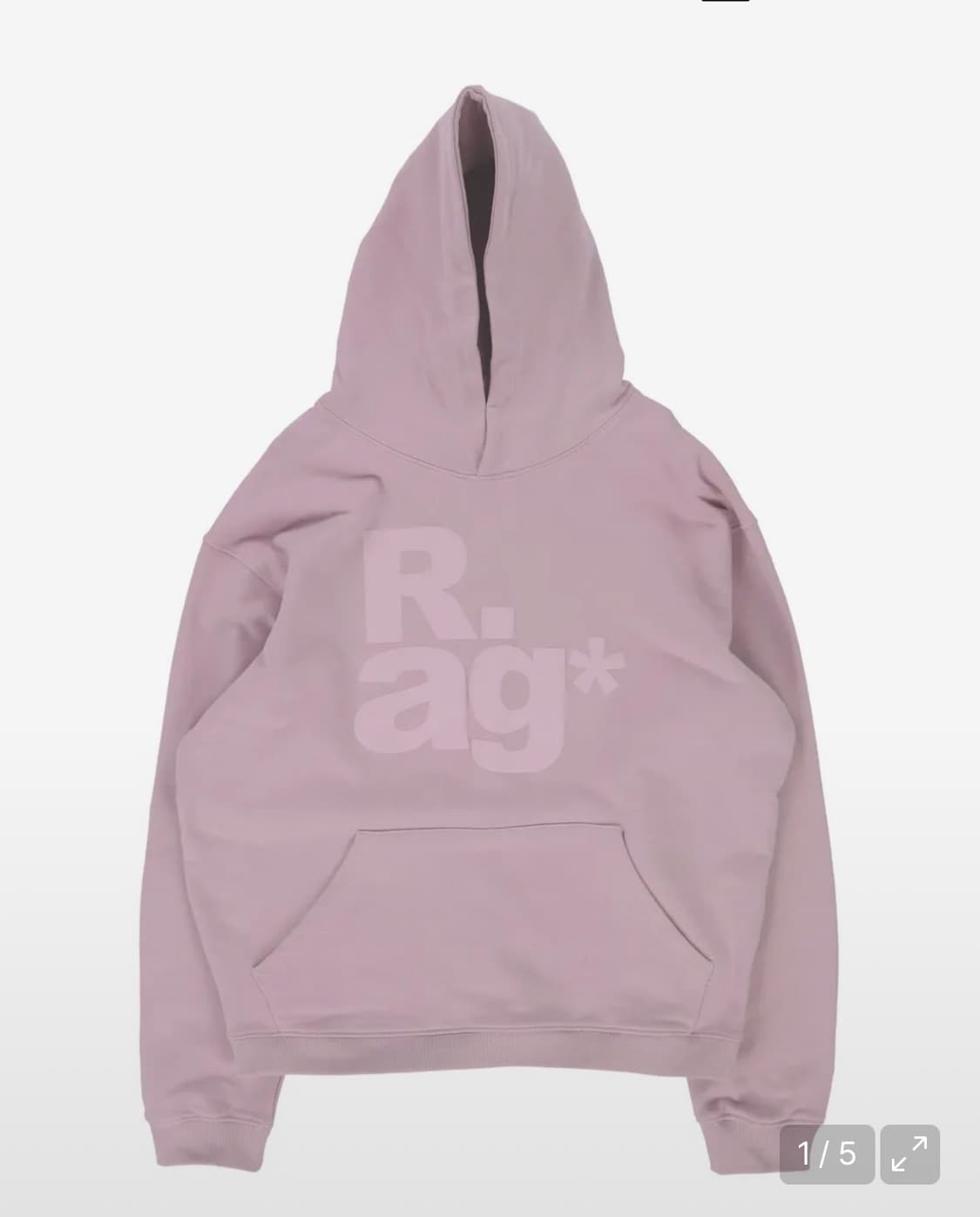더콜디스트모먼트 TCM rag hoodie (indi pink) 상품이미지1