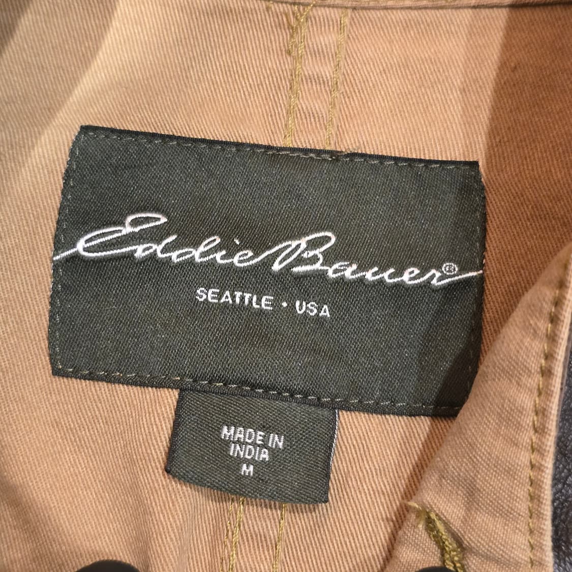 Eddie Bauer 사파리자켓 스타일 가죽 엘보 패치 상품이미지7