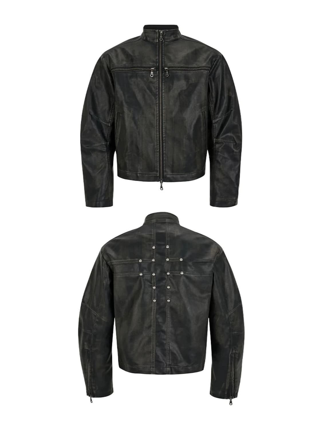 Leather jaket 상품이미지4