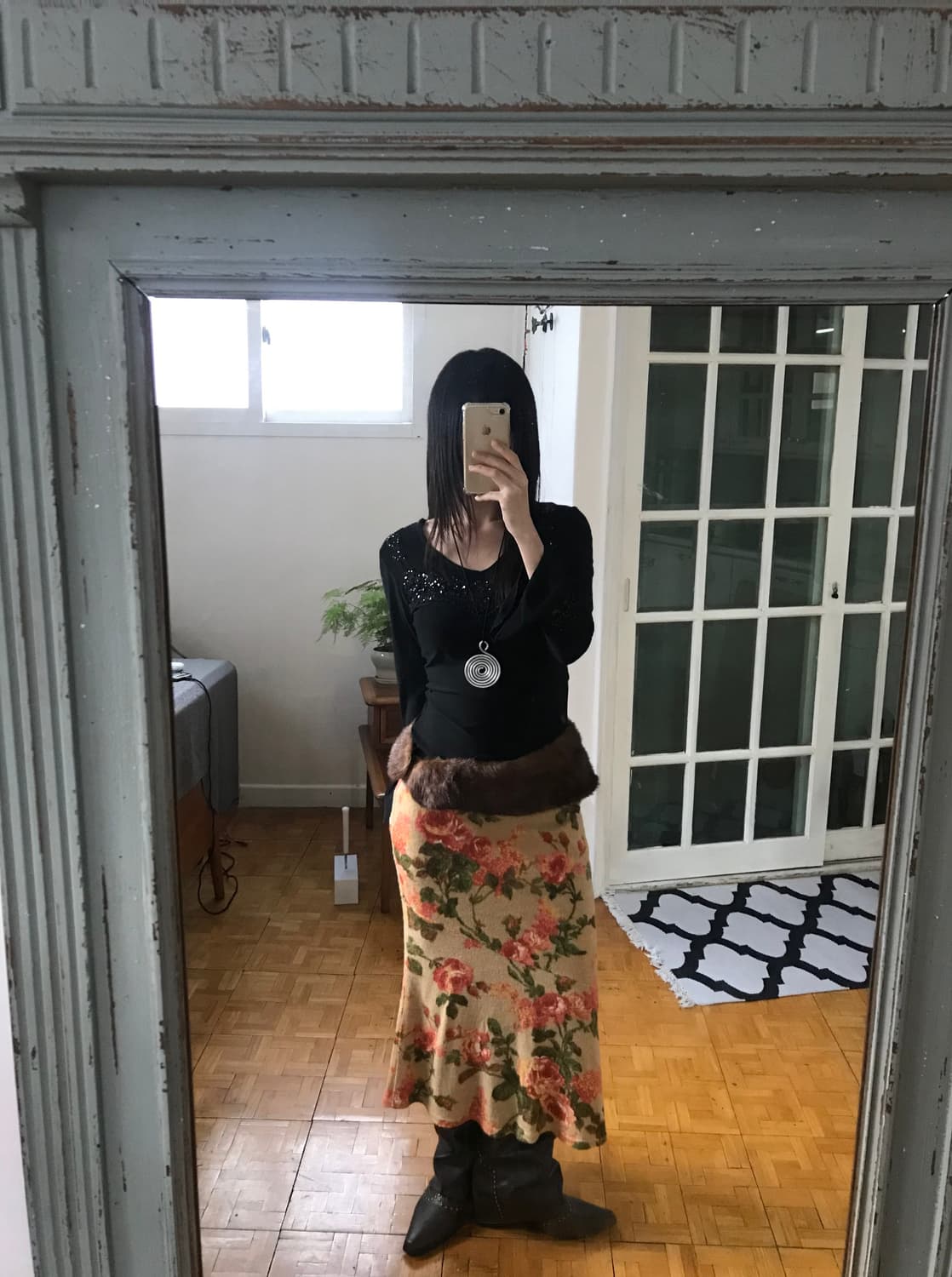 vintage lace frill top 상품이미지3