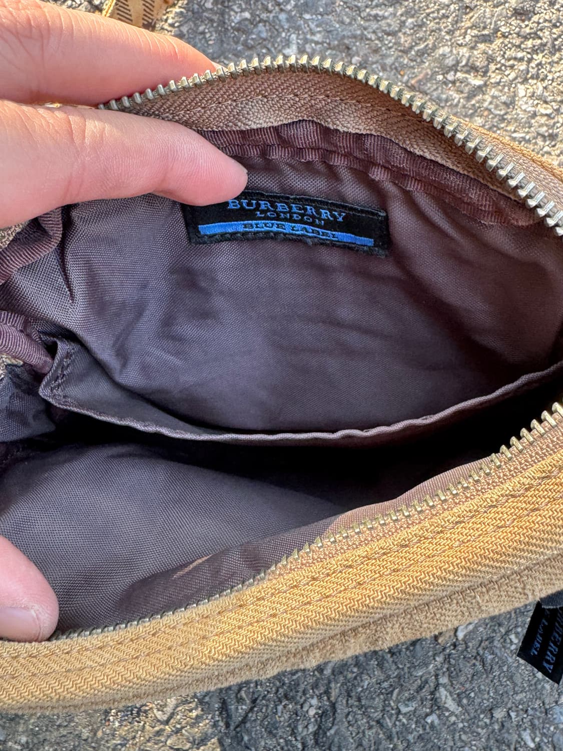 버버리 블루라벨 캔버스 크로스백  상품이미지7