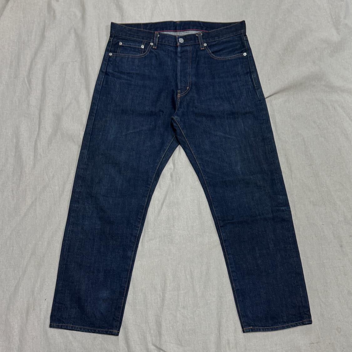 오디너리핏츠 5P 앵클 셀비지 데님팬츠 32 상품이미지3