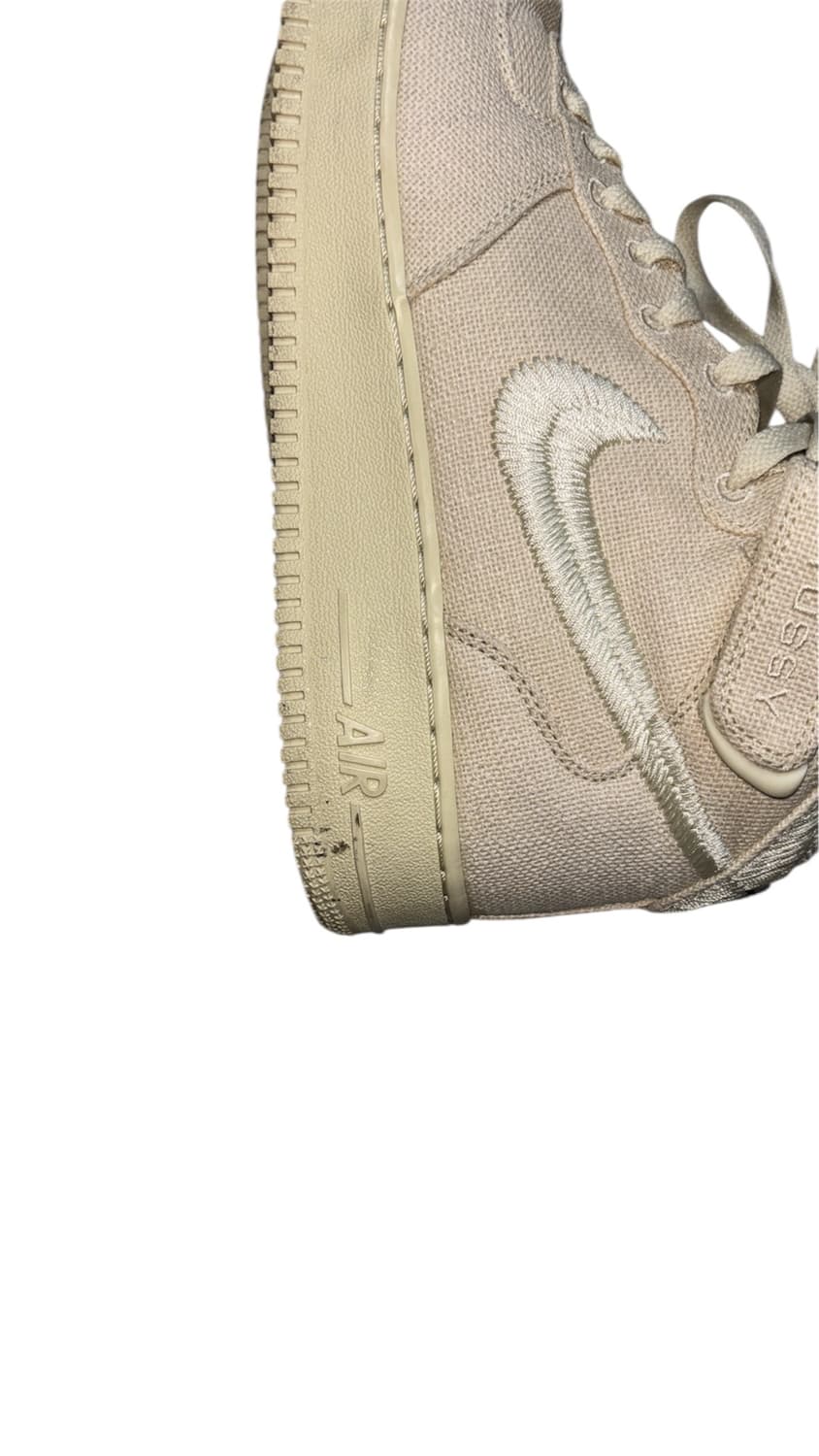 Nike Stussy Air Force 1 Mid Fossil 상품이미지5