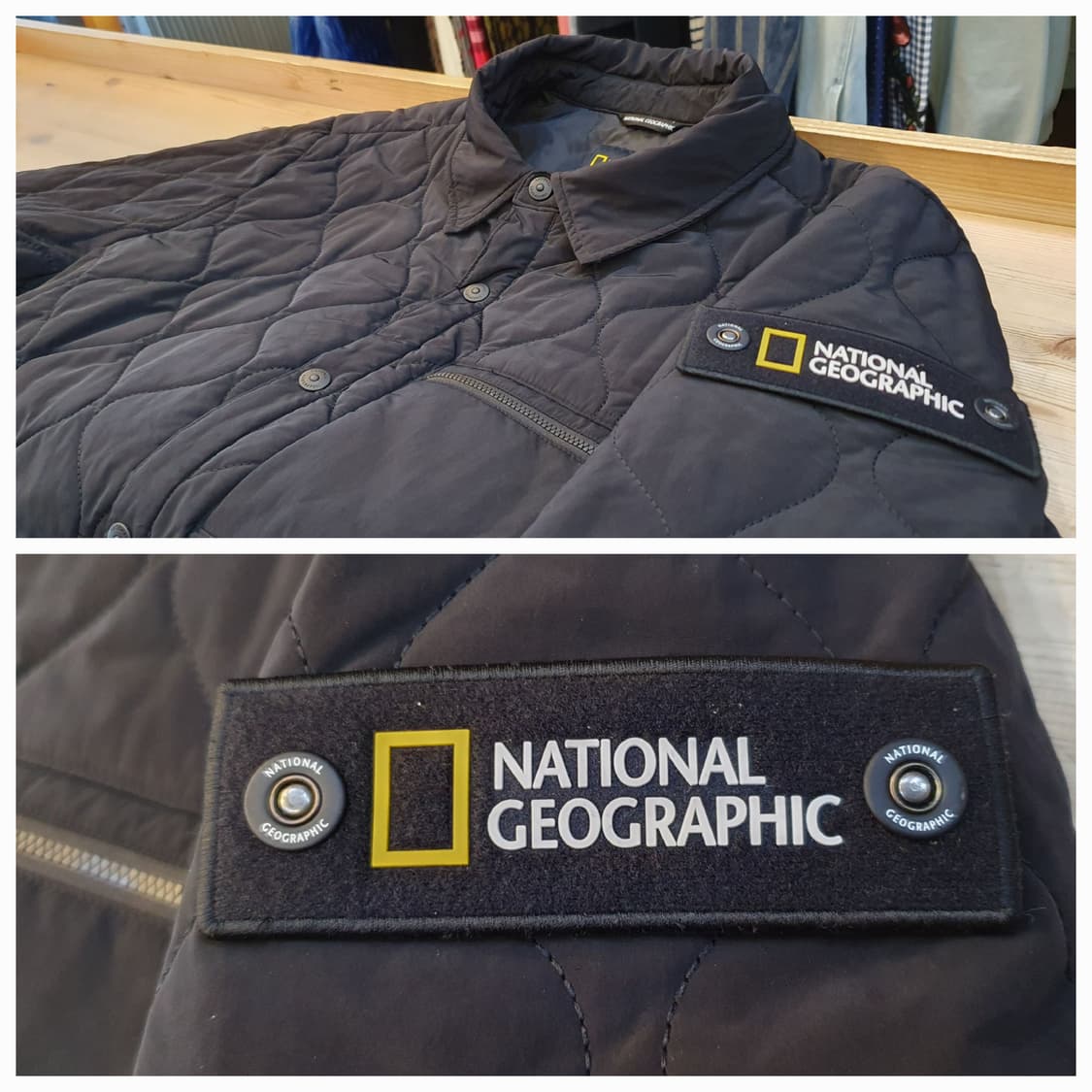 내셔널지오그래픽 퀼팅점퍼 상품이미지3