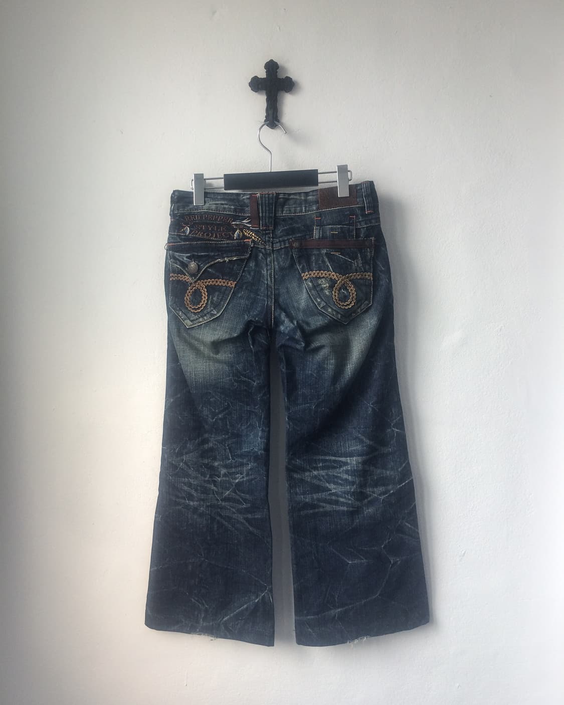 Red pepper denim pants 상품이미지3