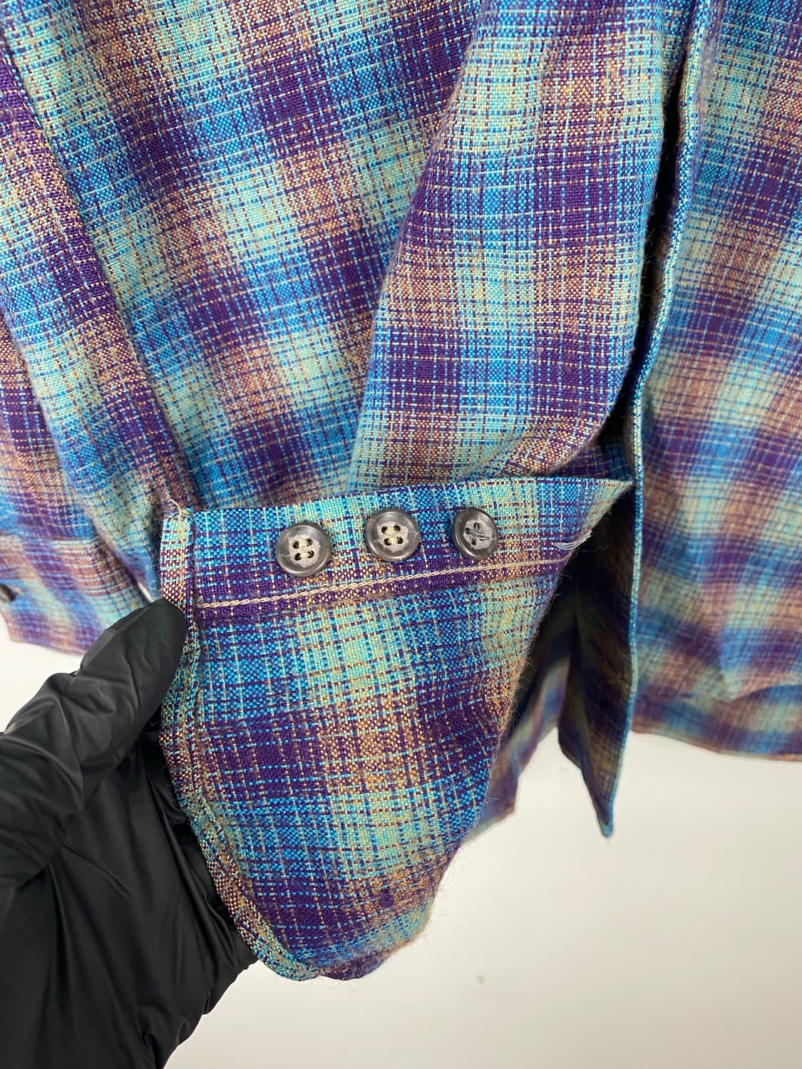 몽벨 재팬 타탄 체크셔츠 M <586> 상품이미지3