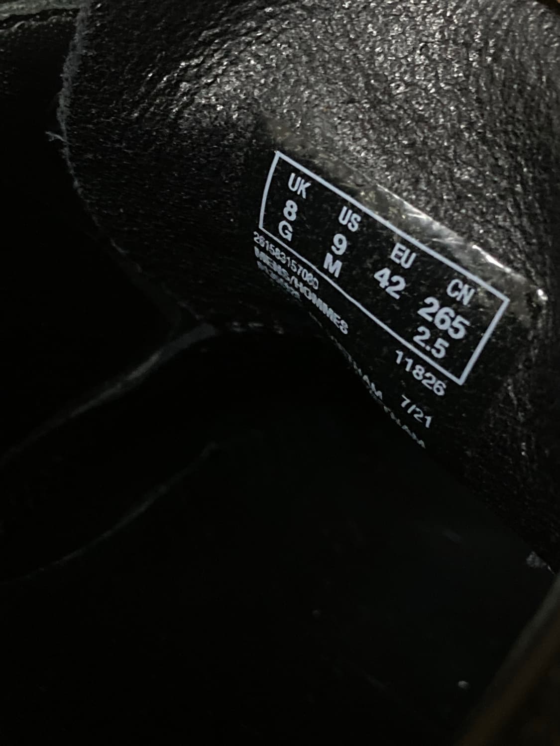 클락스 데저트 블랙 스웨이드 더비 (265) 상품이미지9