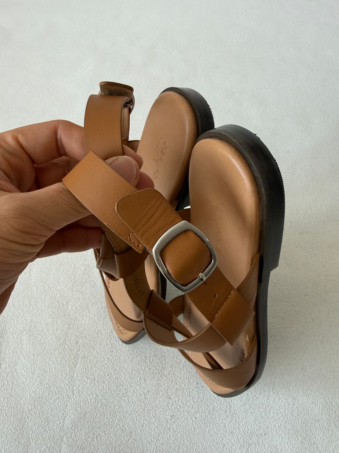 [250]빈폴(Beanpole) 레더 샌들 상품이미지5