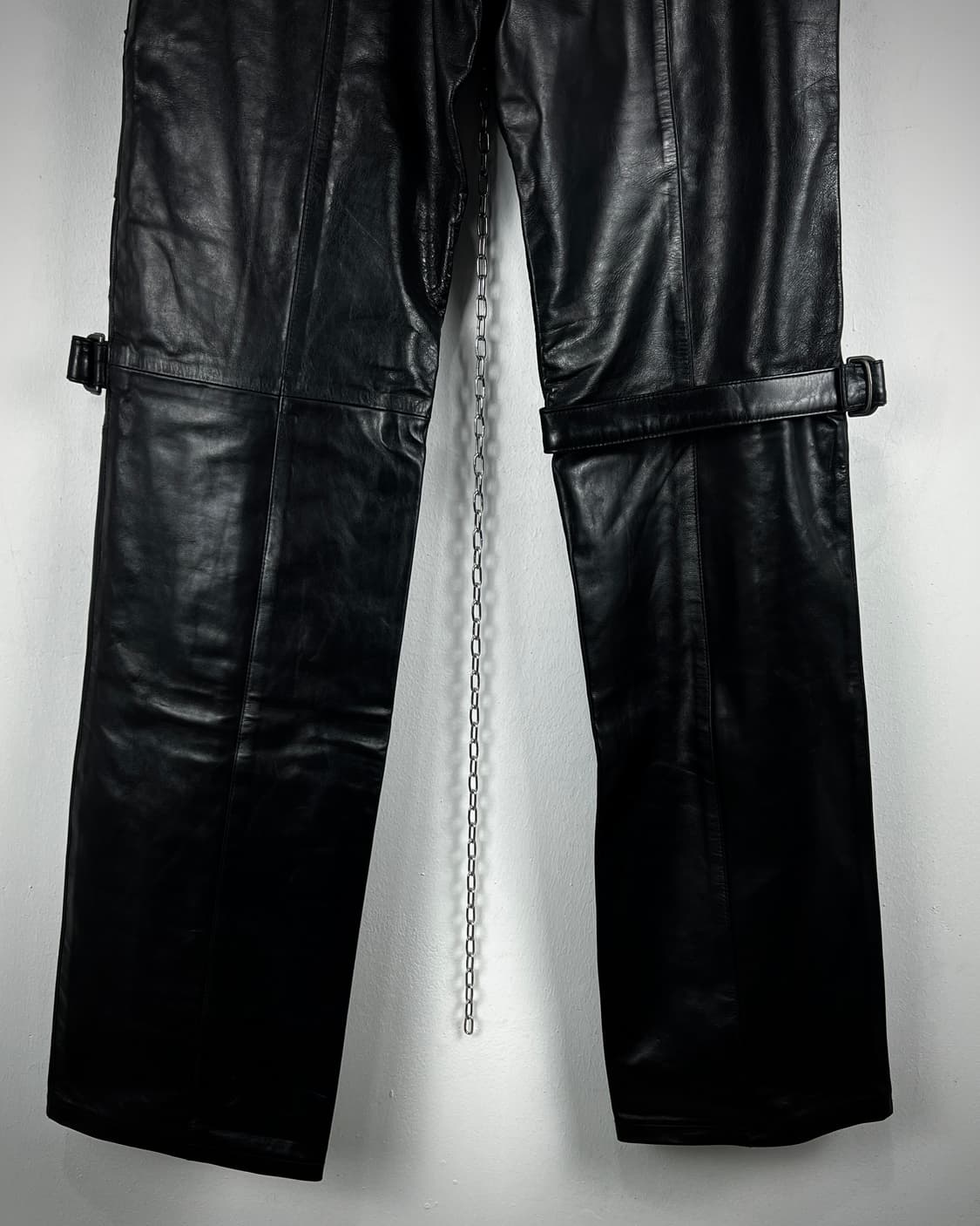YOSHIYUKI KONISHI BONDAGE LEATHER PANTS  상품이미지8