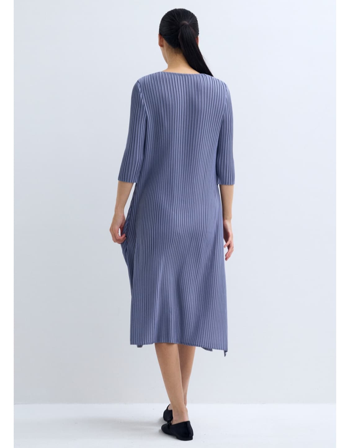 플리츠미 사이드슬릿 A라인 5부 원피스 (정가15.8/전체품절) 새상품 상품이미지9