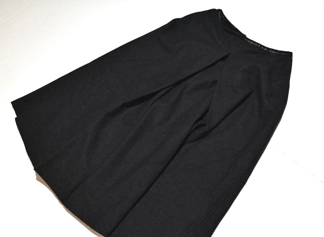 jil snader 2001 fw pleats wool skirt 상품이미지1