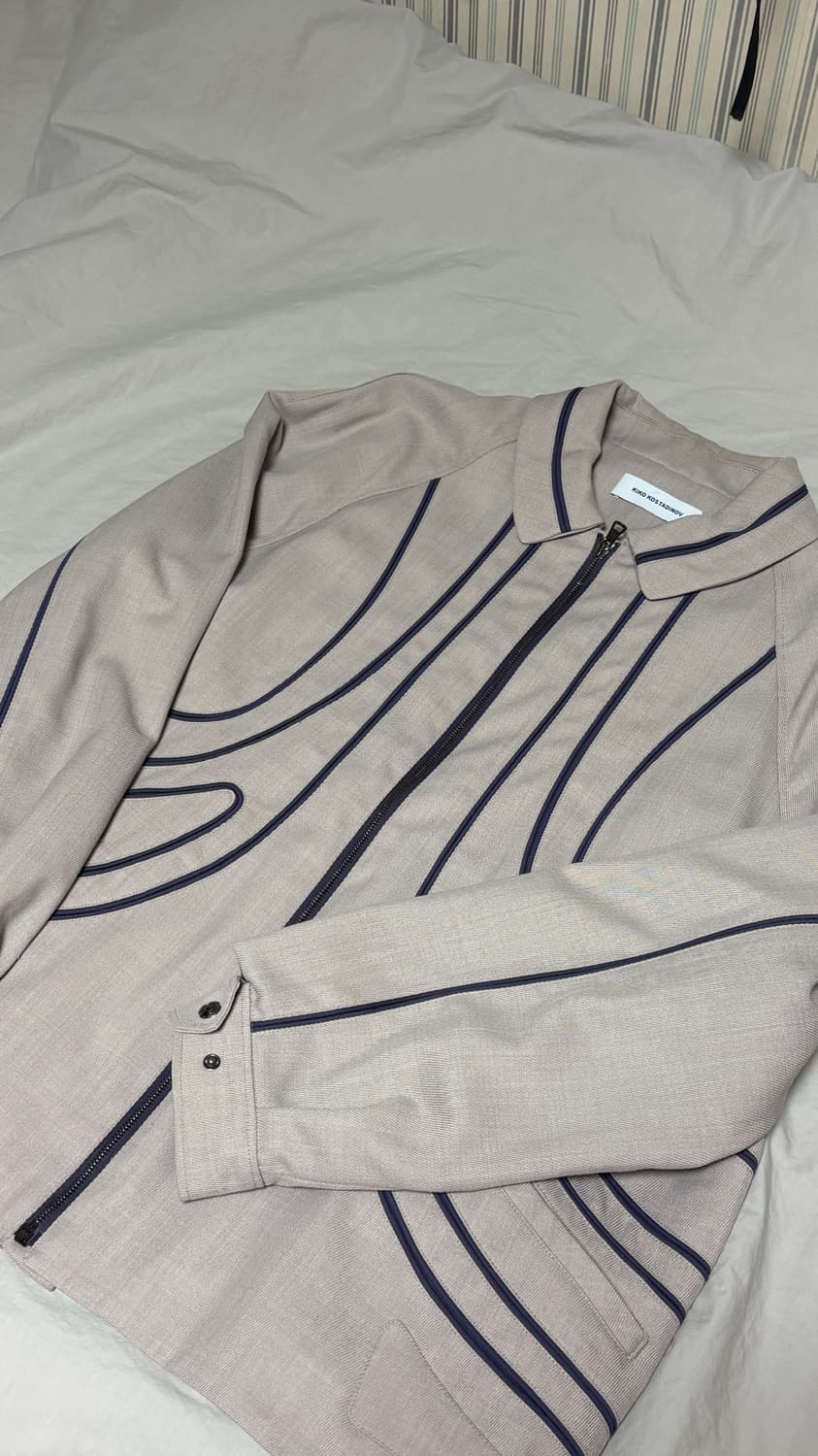 키코코스타디노브 GIRAN PIPING JACKET 50 상품이미지4