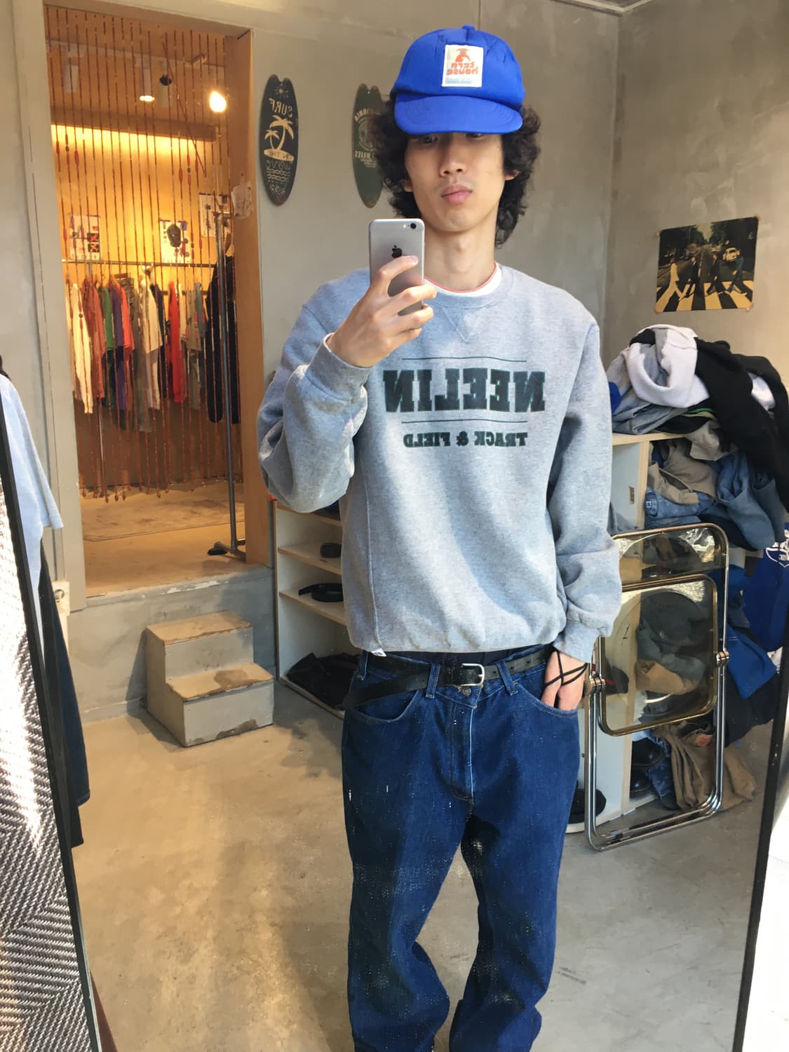 00s 러셀 스웻 정핏 핏감 상품이미지4