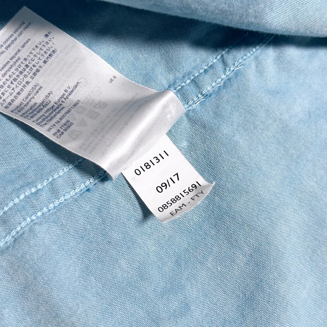 [M] Tommy 타미힐피거 코튼 반팔 셔츠 상품이미지5