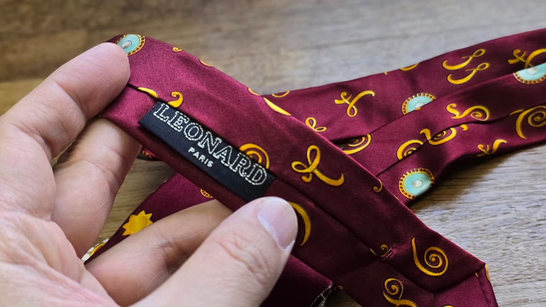 레오나드 빈티지 넥타이  상품이미지4